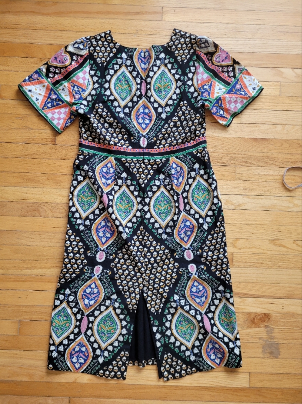 Sezane Multicolor Printed Midi Skirt - Picture 11 of 14